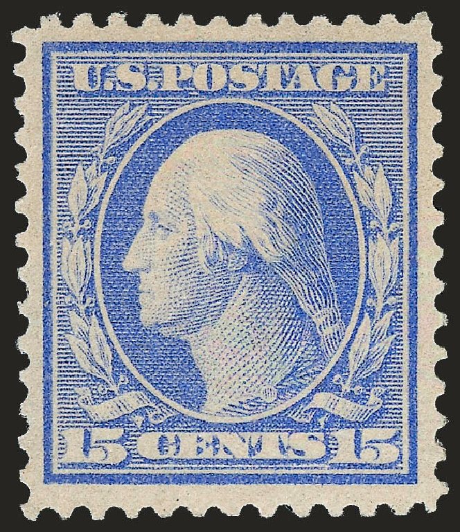 Cost of US Stamp Scott #366: 15c 1909 Washington Bluish Paper. Robert Siegel Auction Galleries, Apr 2009, Sale 972, Lot 3306