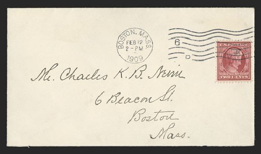Cost of US Stamp Scott Cat. #367: 2c 1909 Lincoln. Spink Shreves Galleries, Nov 2012, Sale 141, Lot 145
