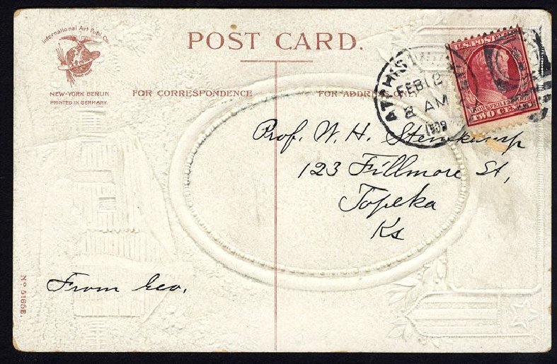 US Stamps Prices Scott Cat. 367: 2c 1909 Lincoln. Cherrystone Auctions, Jan 2008, Sale 200801, Lot 1206