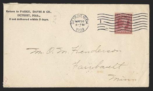 US Stamp Value Scott #368: 1909 2c Lincoln Imperf. Spink Shreves Galleries, Nov 2012, Sale 141, Lot 149