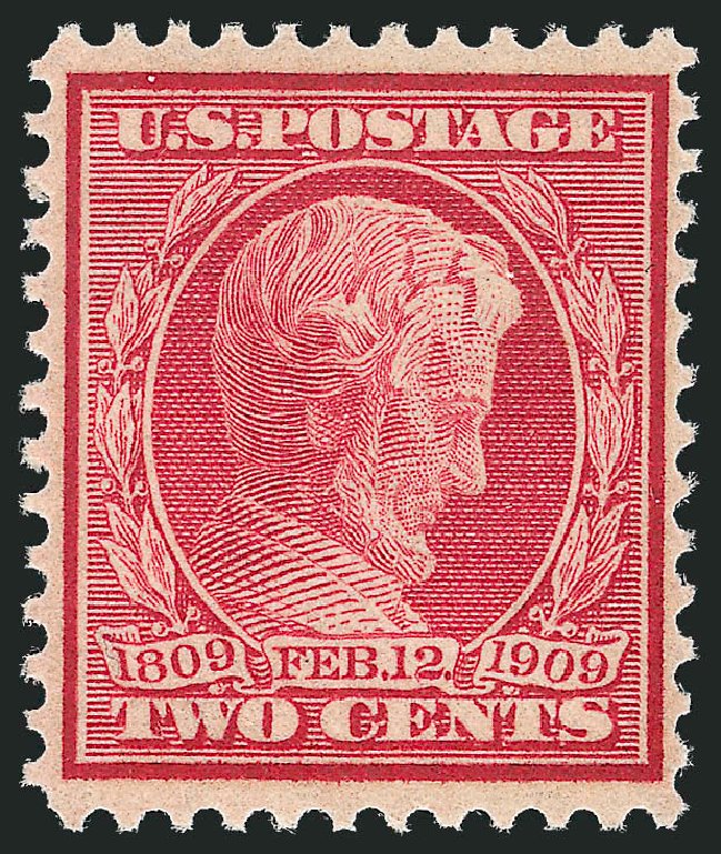 Price of US Stamps Scott # 369: 2c 1909 Lincoln Bluish Paper. Robert Siegel Auction Galleries, Dec 2013, Sale 1062, Lot 548