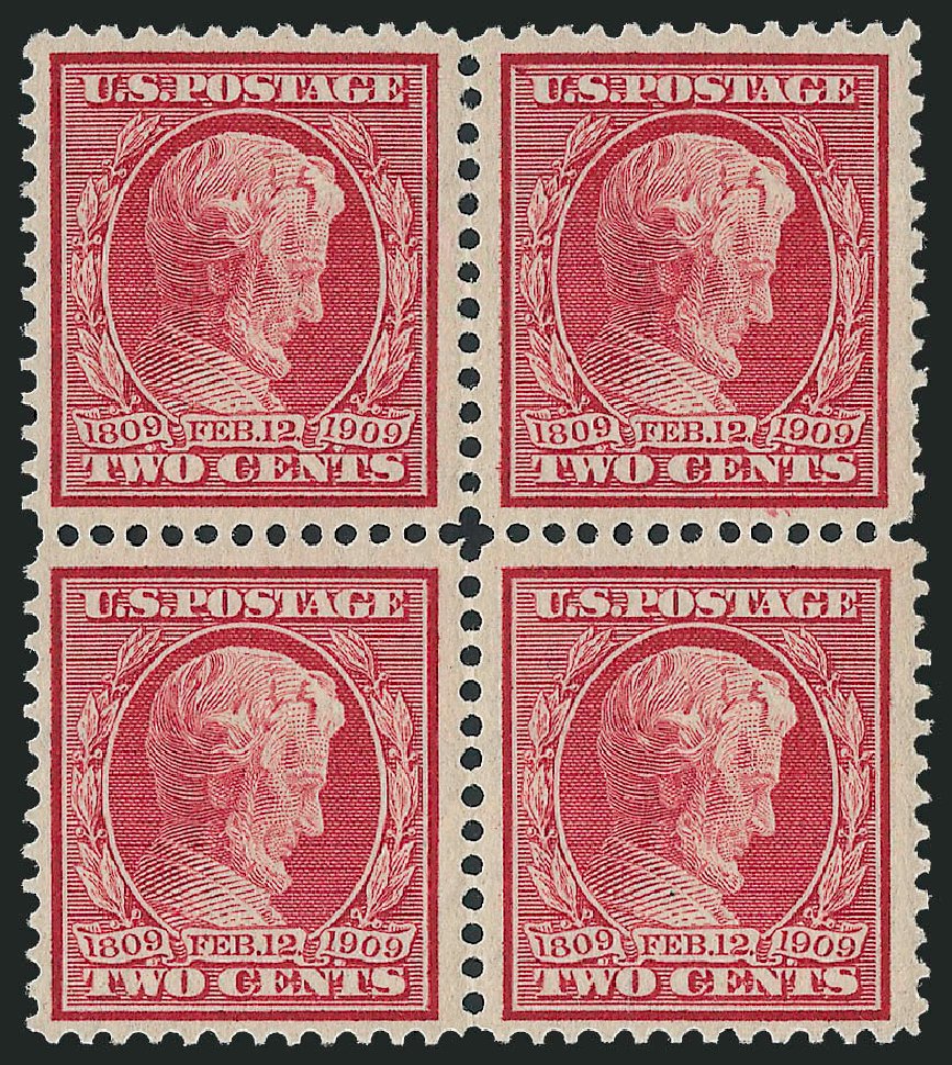 Cost of US Stamps Scott Catalog #369: 1909 2c Lincoln Bluish Paper. Robert Siegel Auction Galleries, Oct 2011, Sale 1014, Lot 1824