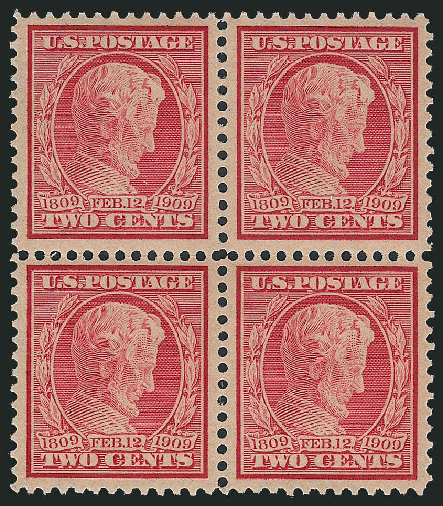 Price of US Stamp Scott #369 - 2c 1909 Lincoln Bluish Paper. Robert Siegel Auction Galleries, Jun 2012, Sale 1026, Lot 1394