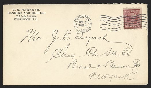Prices of US Stamps Scott Cat. # 369: 2c 1909 Lincoln Bluish Paper. Spink Shreves Galleries, Nov 2012, Sale 141, Lot 154