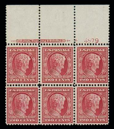 Costs of US Stamp Scott Catalog 369 - 1909 2c Lincoln Bluish Paper. Matthew Bennett International, Dec 2007, Sale 325, Lot 2005