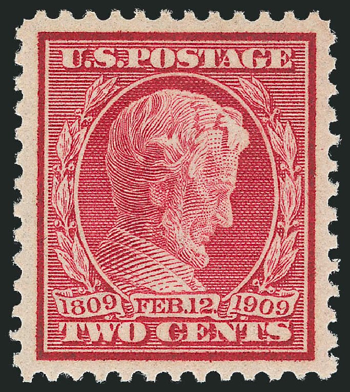 Price of US Stamps Scott Catalogue # 369 - 2c 1909 Lincoln Bluish Paper. Robert Siegel Auction Galleries, Dec 2012, Sale 1037, Lot 2015