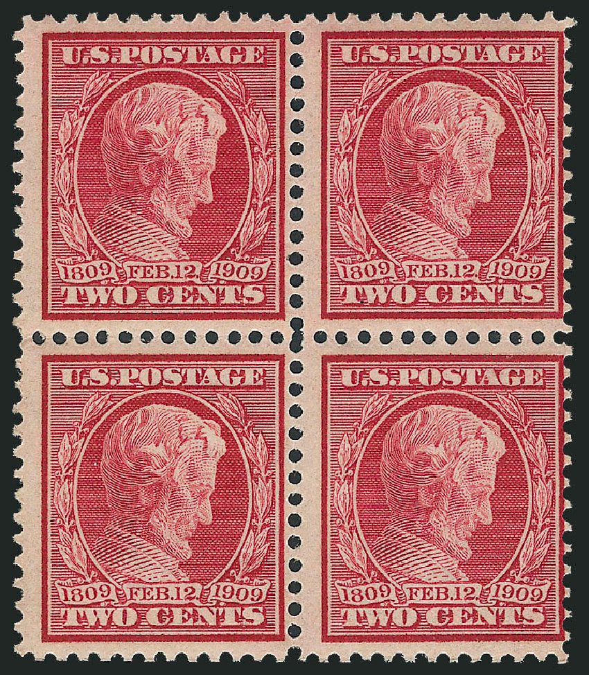 Values of US Stamps Scott 369: 2c 1909 Lincoln Bluish Paper. Robert Siegel Auction Galleries, Mar 2011, Sale 1007, Lot 2672
