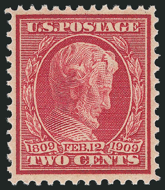 Price of US Stamps Scott 369: 1909 2c Lincoln Bluish Paper. Robert Siegel Auction Galleries, Oct 2011, Sale 1014, Lot 1822