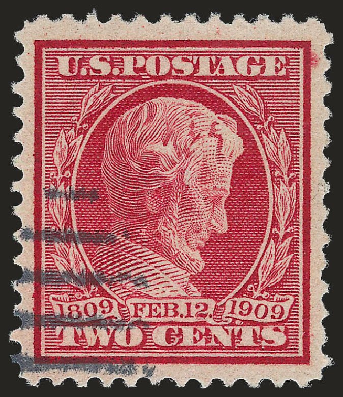 Price of US Stamp Scott 369 - 1909 2c Lincoln Bluish Paper. Robert Siegel Auction Galleries, Apr 2010, Sale 984, Lot 822