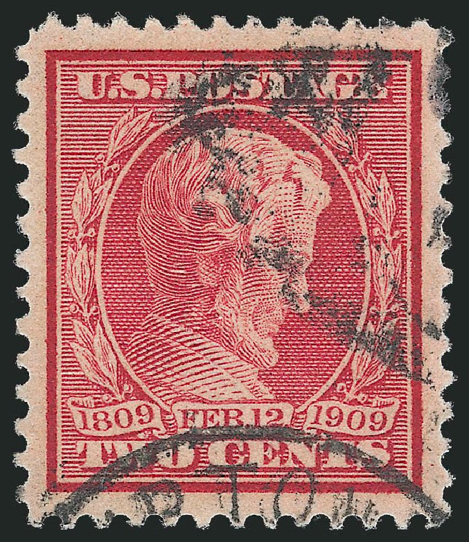 Prices of US Stamps Scott Cat. #369: 1909 2c Lincoln Bluish Paper. Robert Siegel Auction Galleries, Sep 2012, Sale 1028, Lot 346