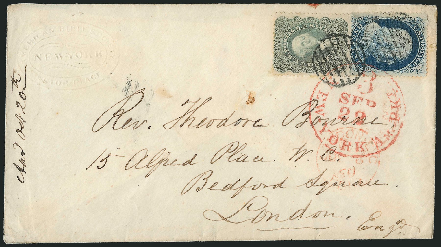 Cost of US Stamps Scott #37 - 1860 24c Washington. Robert Siegel Auction Galleries, Mar 2011, Sale 1006, Lot 1378