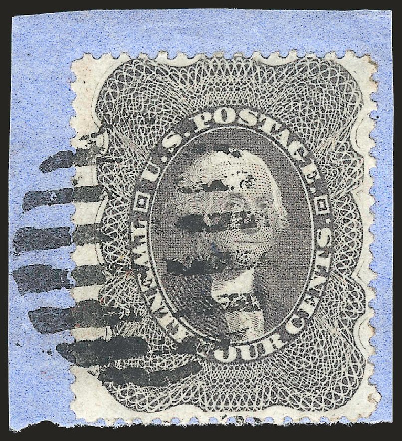 Prices of US Stamps Scott Cat. #37 - 24c 1860 Washington. Robert Siegel Auction Galleries, Apr 2010, Sale 984, Lot 208