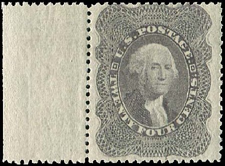 US Stamps Prices Scott Catalogue #37 - 24c 1860 Washington. Regency-Superior, Jan 2015, Sale 109, Lot 619