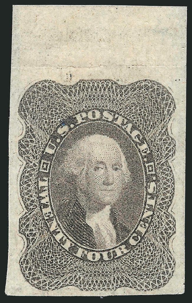 Cost of US Stamp Scott 37 - 24c 1860 Washington. Robert Siegel Auction Galleries, Mar 2012, Sale 1021, Lot 191