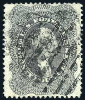 Prices of US Stamps Scott Catalogue # 37 - 24c 1860 Washington. Harmer-Schau Auction Galleries, Feb 2010, Sale 84, Lot 1315