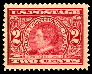 Price of US Stamps Scott Catalog # 370 - 2c 1909 Alaska-Yukon Exposition. Daniel Kelleher Auctions, Dec 2012, Sale 633, Lot 643