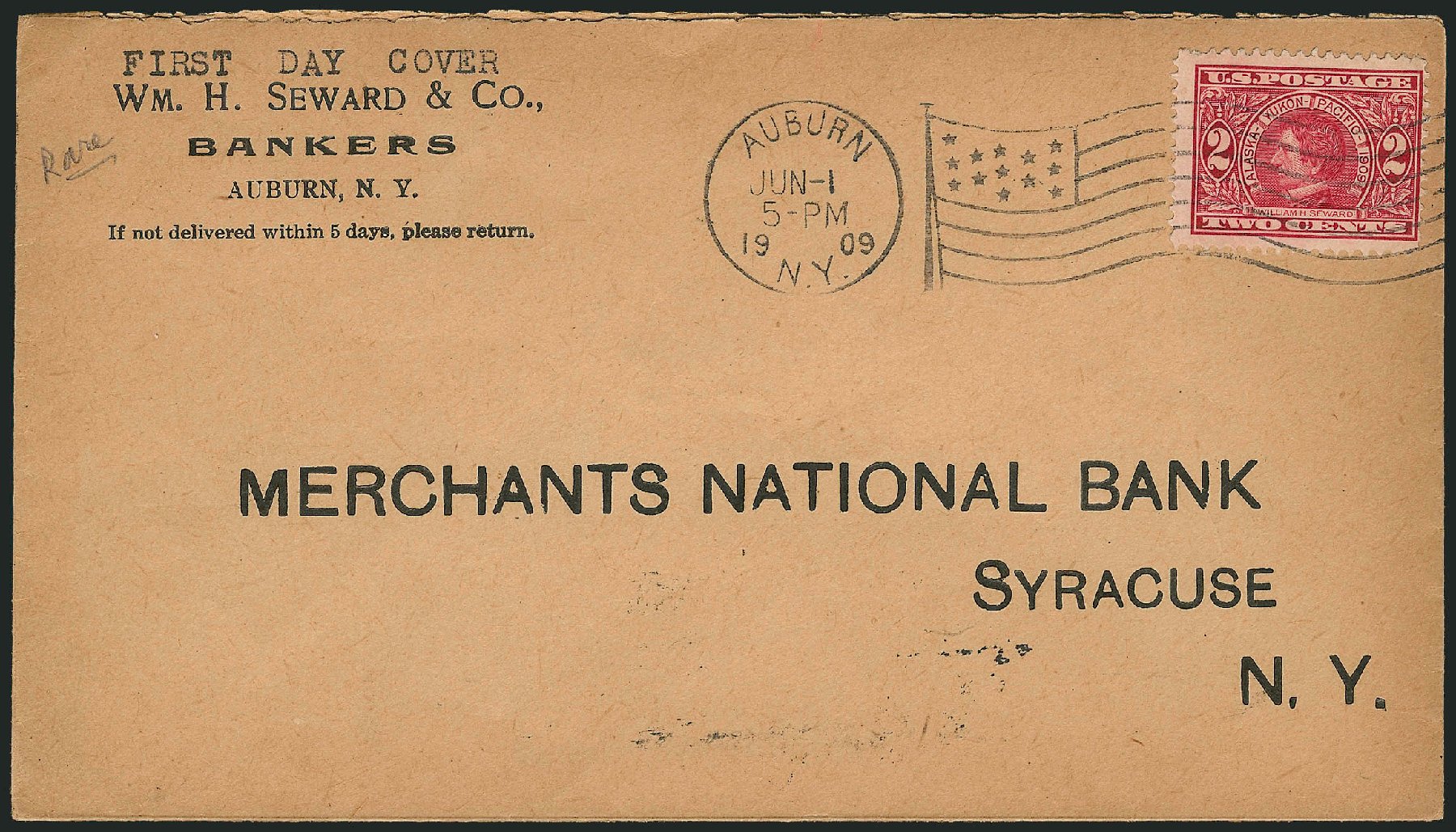 Price of US Stamps Scott Cat. # 370: 2c 1909 Alaska-Yukon Exposition. Robert Siegel Auction Galleries, Dec 2010, Sale 1003, Lot 5043
