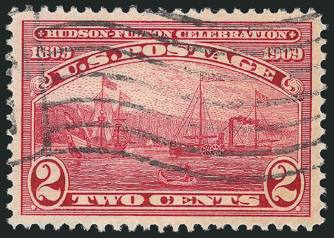 Cost of US Stamp Scott #372 - 2c 1909 Hudson-Fulton. Robert Siegel Auction Galleries, Jun 2012, Sale 1026, Lot 1398