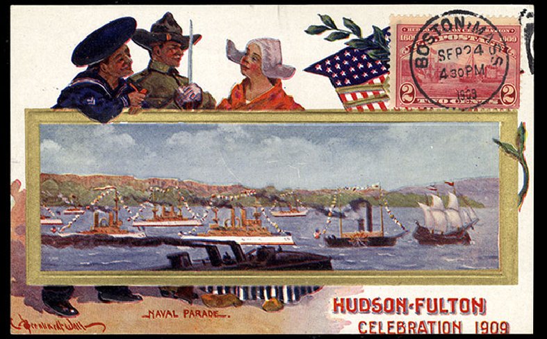 Prices of US Stamps Scott Catalog 372 - 2c 1909 Hudson-Fulton. Cherrystone Auctions, Jun 2009, Sale 200906, Lot 251