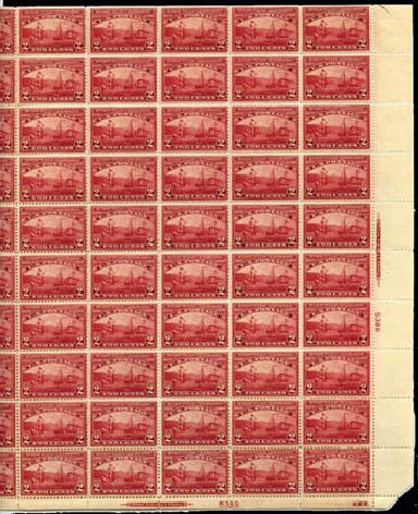 Value of US Stamps Scott 372 - 1909 2c Hudson-Fulton. Harmer-Schau Auction Galleries, Aug 2011, Sale 90, Lot 1501