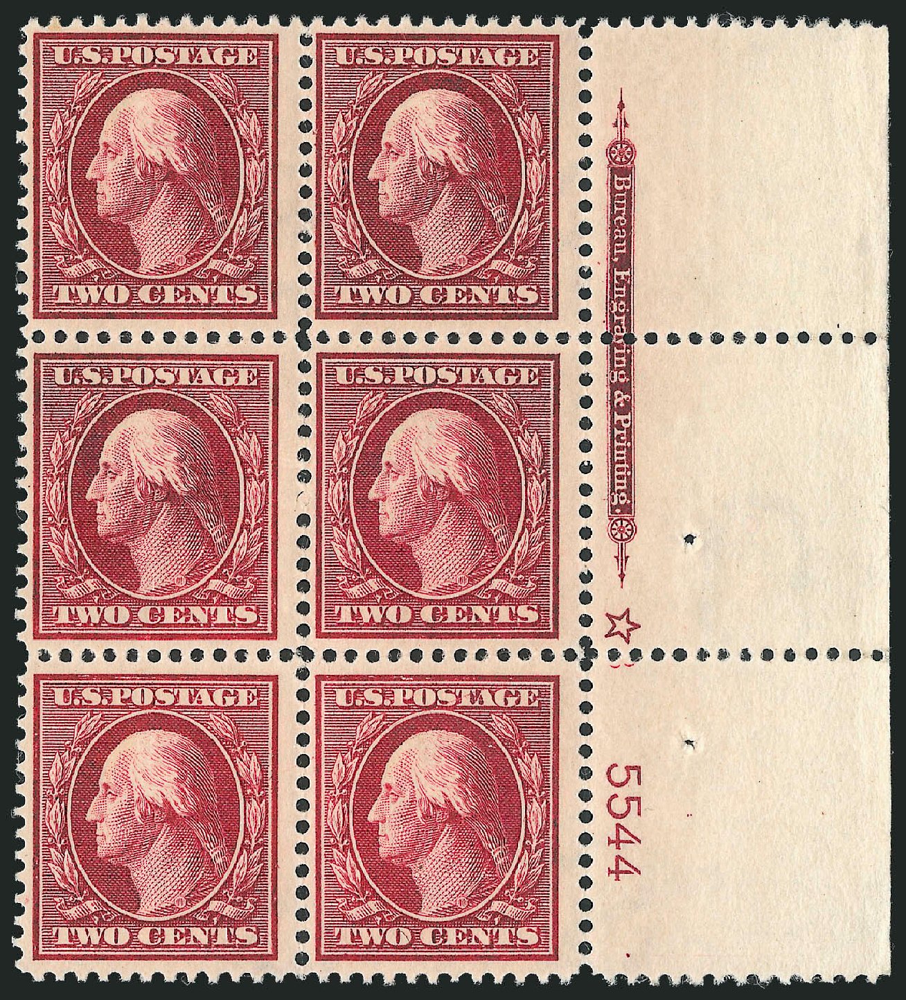 Price of US Stamps Scott #375 - 2c 1910 Washington Perf 12. Robert Siegel Auction Galleries, Dec 2010, Sale 1000, Lot 1207