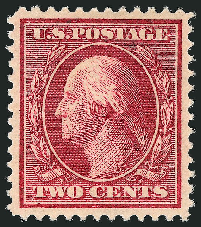 US Stamps Price Scott Cat. # 375 - 2c 1910 Washington Perf 12. Robert Siegel Auction Galleries, Dec 2011, Sale 1017, Lot 779
