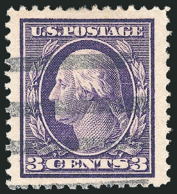 Prices of US Stamp Scott 376: 3c 1910 Washington Perf 12. Robert Siegel Auction Galleries, Sep 2012, Sale 1028, Lot 350