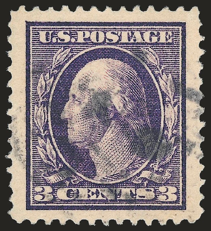 Costs of US Stamp Scott #376: 3c 1910 Washington Perf 12. Robert Siegel Auction Galleries, Jun 2009, Sale 975, Lot 1763
