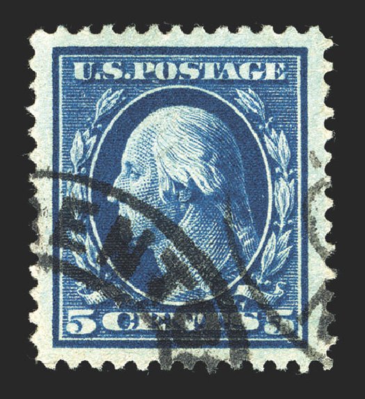 Cost of US Stamps Scott Cat. # 378: 5c 1911 Washington Perf 12. Spink Shreves Galleries, Mar 2013, Sale 142, Lot 338