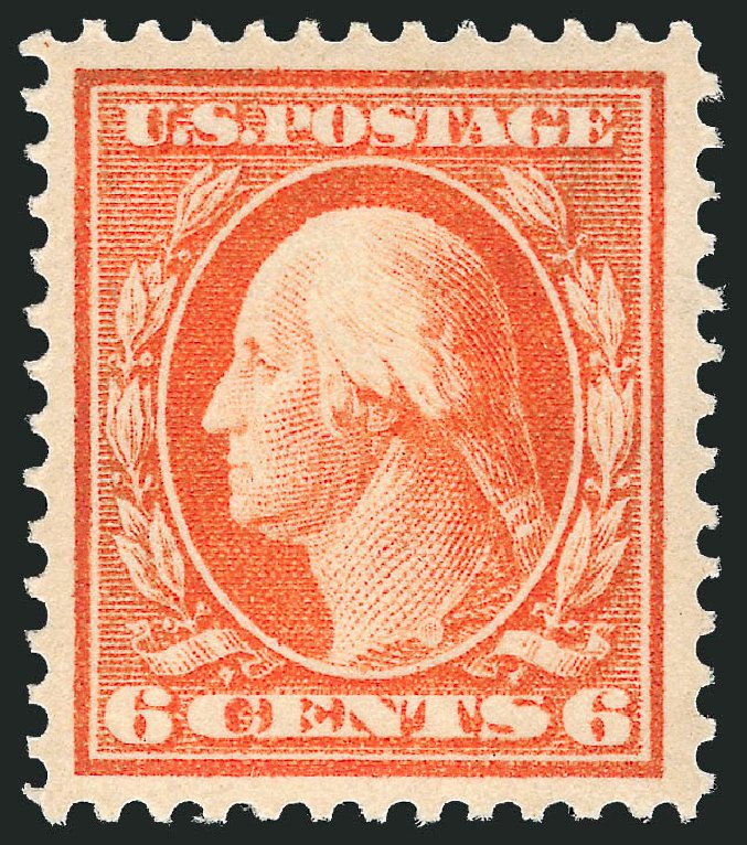 Values of US Stamp Scott Cat. #379: 6c 1911 Washington Perf 12. Robert Siegel Auction Galleries, Mar 2012, Sale 1019, Lot 758