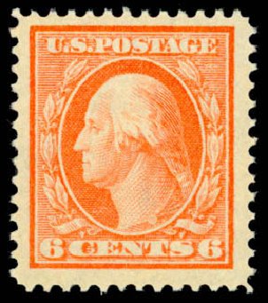 Cost of US Stamp Scott Cat. # 379: 1911 6c Washington Perf 12. Daniel Kelleher Auctions, Mar 2013, Sale 635, Lot 495