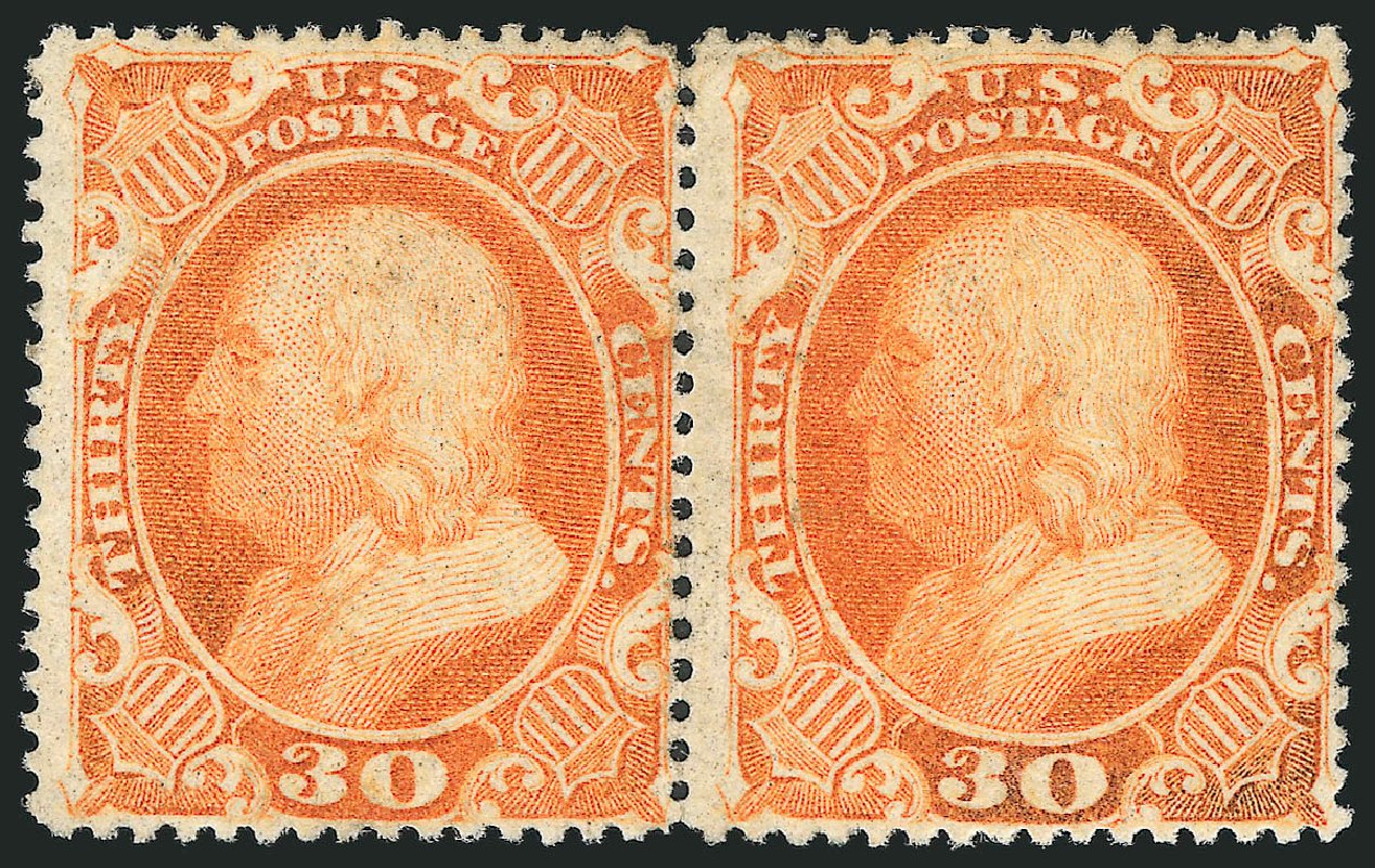Values of US Stamp Scott # 38: 30c 1860 Franklin. Robert Siegel Auction Galleries, Sep 2009, Sale 976, Lot 1269