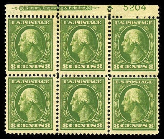 Cost of US Stamp Scott Catalog # 380: 8c 1911 Washington Perf 12. Matthew Bennett International, Mar 2012, Sale 344, Lot 4547