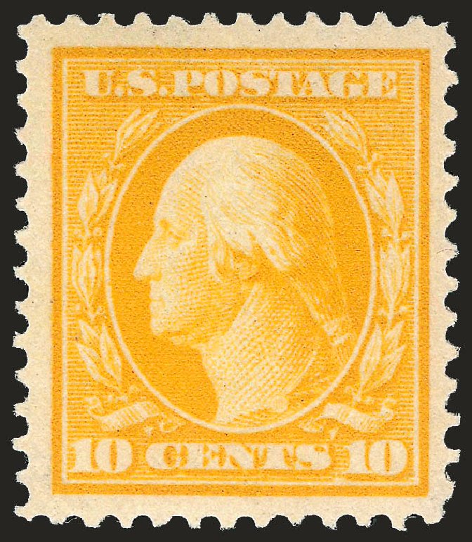 Prices of US Stamps Scott Catalog # 381: 1911 10c Washington Perf 12. Robert Siegel Auction Galleries, Apr 2009, Sale 972, Lot 3308