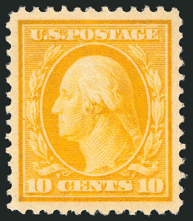 US Stamp Price Scott Catalogue # 381: 10c 1911 Washington Perf 12. Robert Siegel Auction Galleries, Mar 2012, Sale 1019, Lot 759