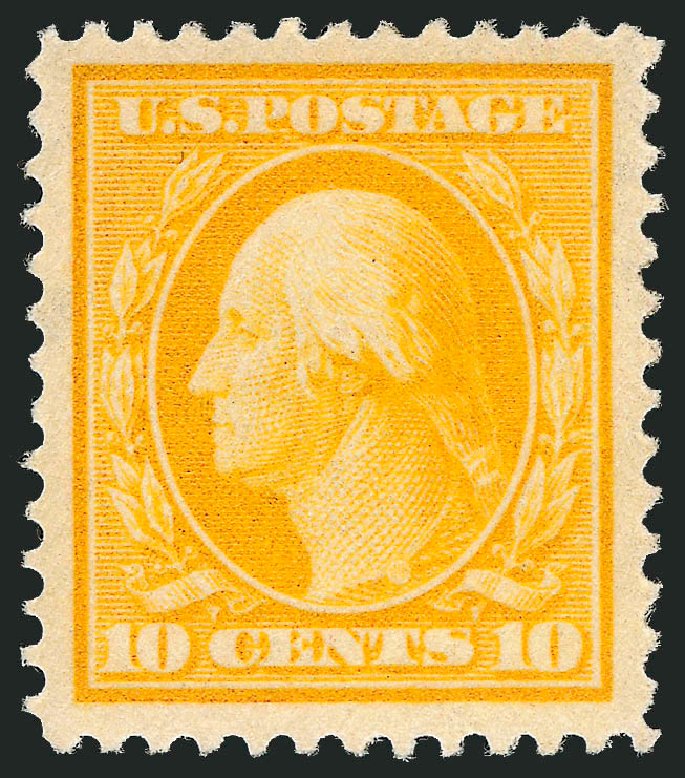 Cost of US Stamps Scott Catalogue #381 - 10c 1911 Washington Perf 12. Robert Siegel Auction Galleries, Dec 2011, Sale 1017, Lot 781