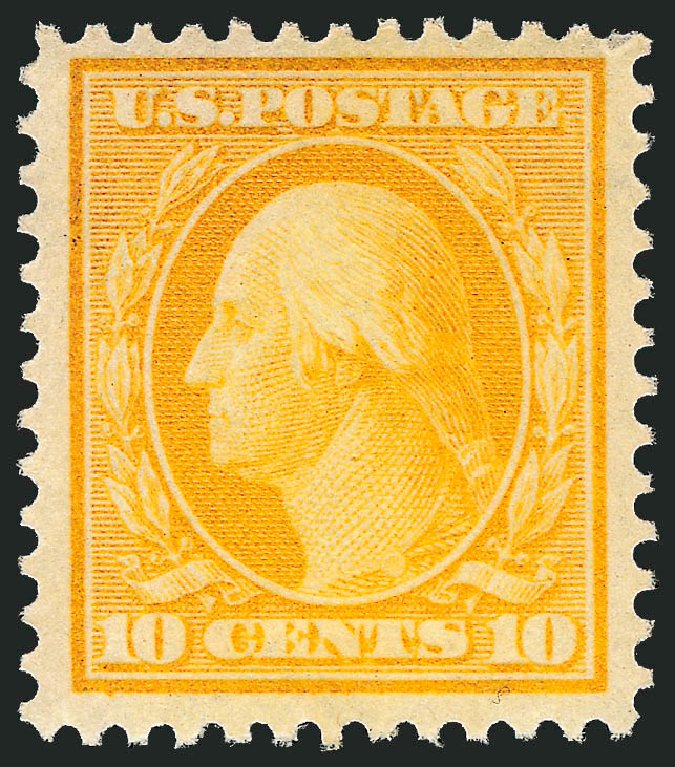 Cost of US Stamp Scott Cat. #381: 1911 10c Washington Perf 12. Robert Siegel Auction Galleries, Mar 2011, Sale 1007, Lot 2683