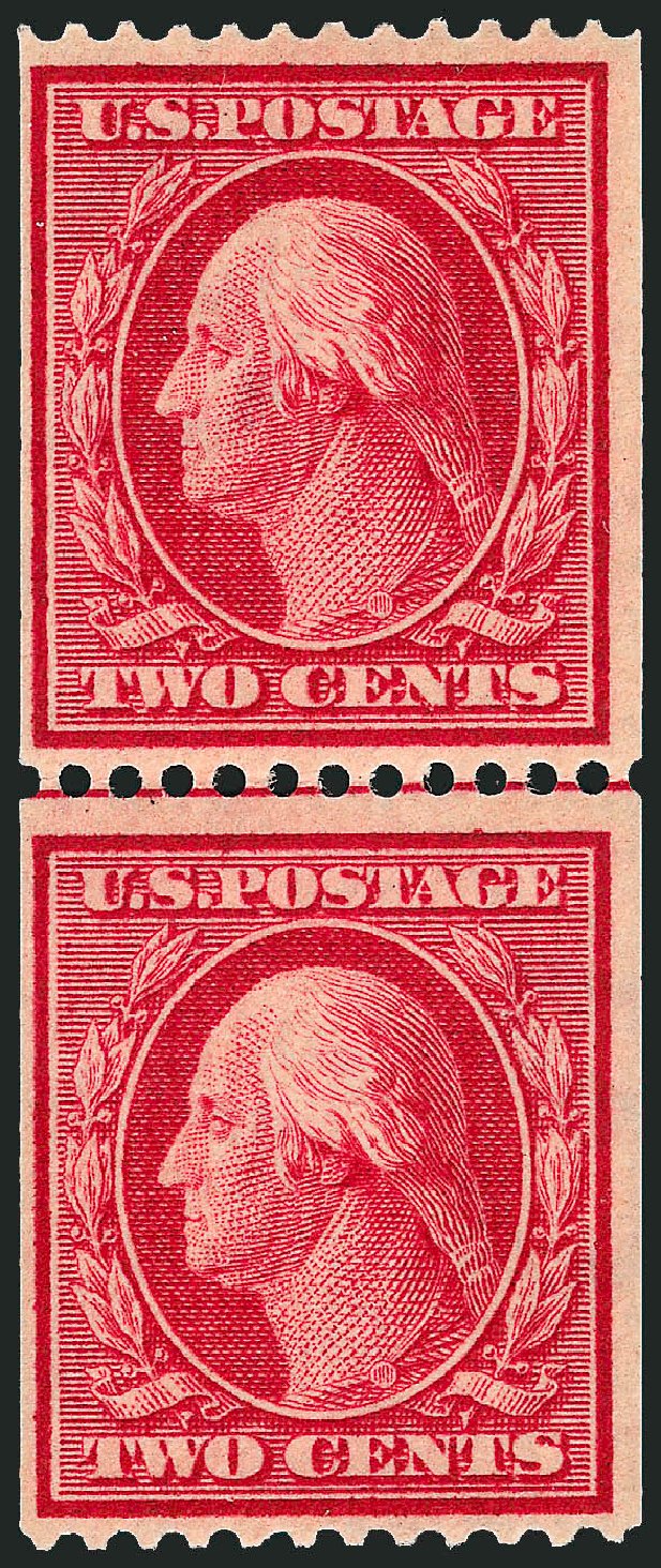 Cost of US Stamp Scott Catalog #386: 1910 2c Washington Coil. Robert Siegel Auction Galleries, Oct 2008, Sale 963, Lot 963
