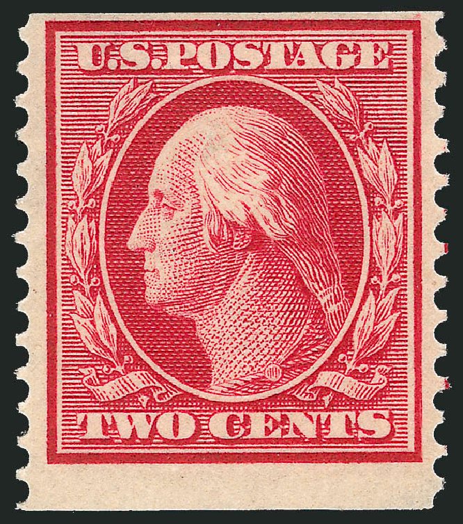 Value of US Stamp Scott Cat. #388 - 2c 1910 Washington Coil. Robert Siegel Auction Galleries, Dec 2012, Sale 1037, Lot 2027