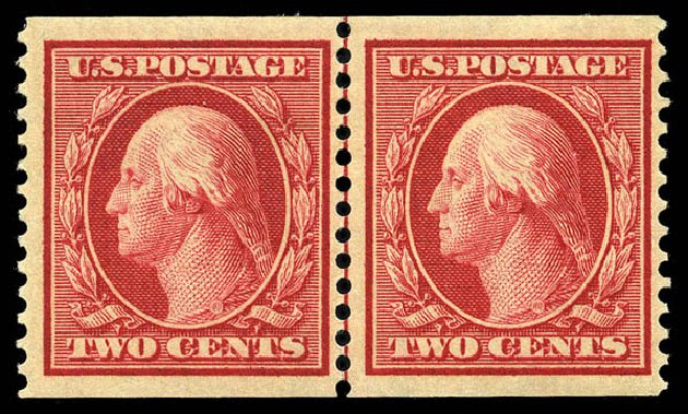 Costs of US Stamps Scott Catalog # 388: 1910 2c Washington Coil. Matthew Bennett International, May 2014, Sale 350, Lot 539