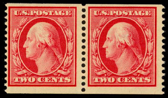 Price of US Stamps Scott Catalogue #388 - 2c 1910 Washington Coil. Daniel Kelleher Auctions, Sep 2013, Sale 639, Lot 1140