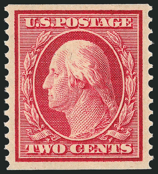 Prices of US Stamp Scott Cat. # 388: 2c 1910 Washington Coil. Robert Siegel Auction Galleries, Dec 2011, Sale 1017, Lot 784