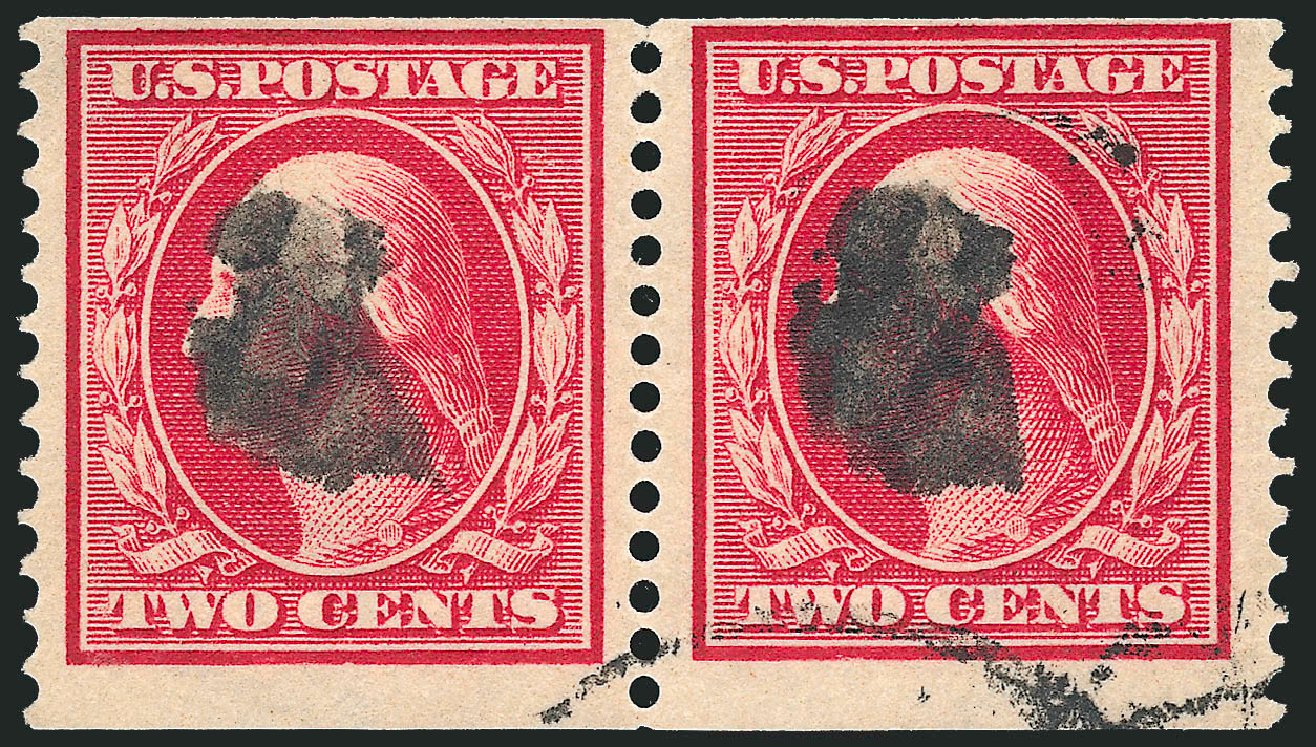 Cost of US Stamp Scott Catalog 388: 2c 1910 Washington Coil. Robert Siegel Auction Galleries, Oct 2011, Sale 1014, Lot 1842