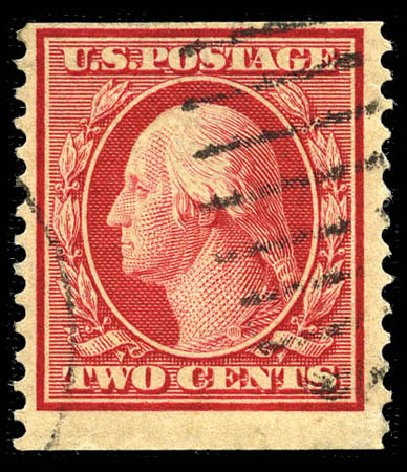 Prices of US Stamp Scott Cat. #388 - 2c 1910 Washington Coil. Matthew Bennett International, Mar 2012, Sale 344, Lot 4553