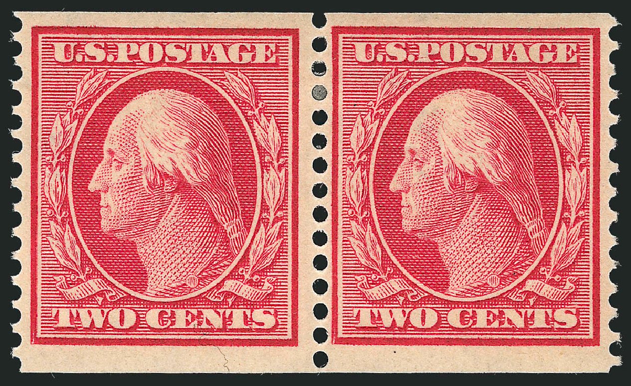 Price of US Stamp Scott # 388: 2c 1910 Washington Coil. Robert Siegel Auction Galleries, Mar 2012, Sale 1021, Lot 506