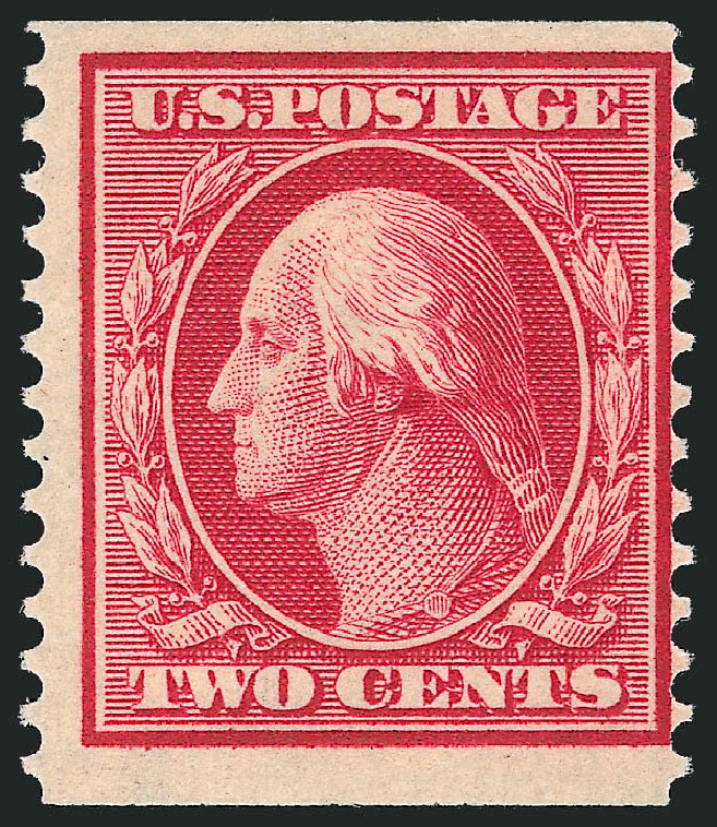 US Stamps Price Scott Catalog 388 - 1910 2c Washington Coil. Robert Siegel Auction Galleries, Dec 2012, Sale 1037, Lot 2026