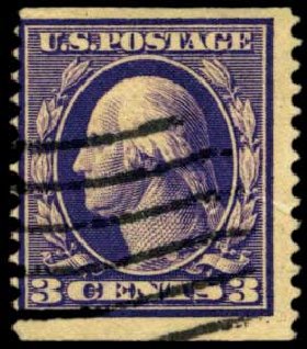 Prices of US Stamp Scott Cat. #389: 3c 1911 Washington Coil. Harmer-Schau Auction Galleries, Feb 2012, Sale 92, Lot 1129