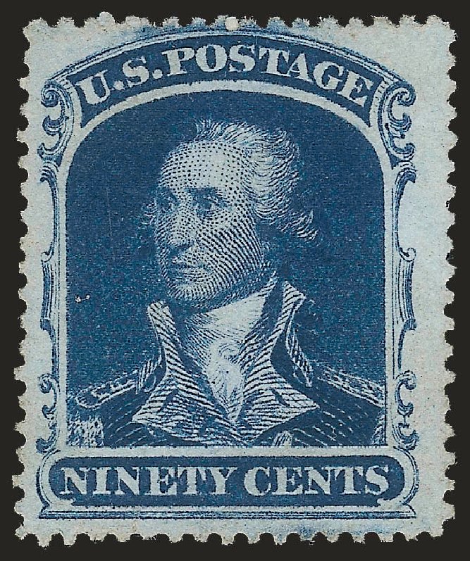 Cost of US Stamps Scott Cat. # 39 - 1860 90c Washington. Robert Siegel Auction Galleries, Jun 2010, Sale 992, Lot 2107