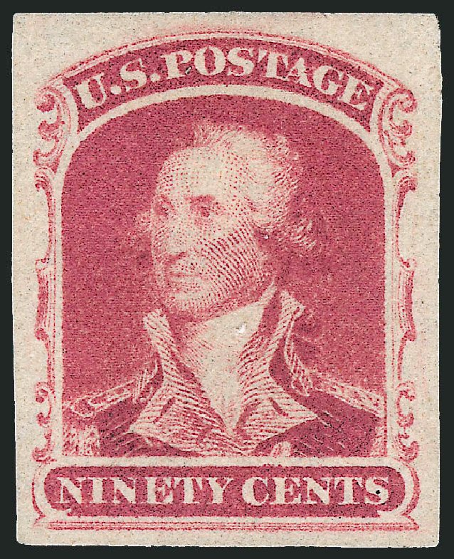 Prices of US Stamp Scott Cat. # 39 - 90c 1860 Washington. Robert Siegel Auction Galleries, Sep 2008, Sale 962, Lot 2008