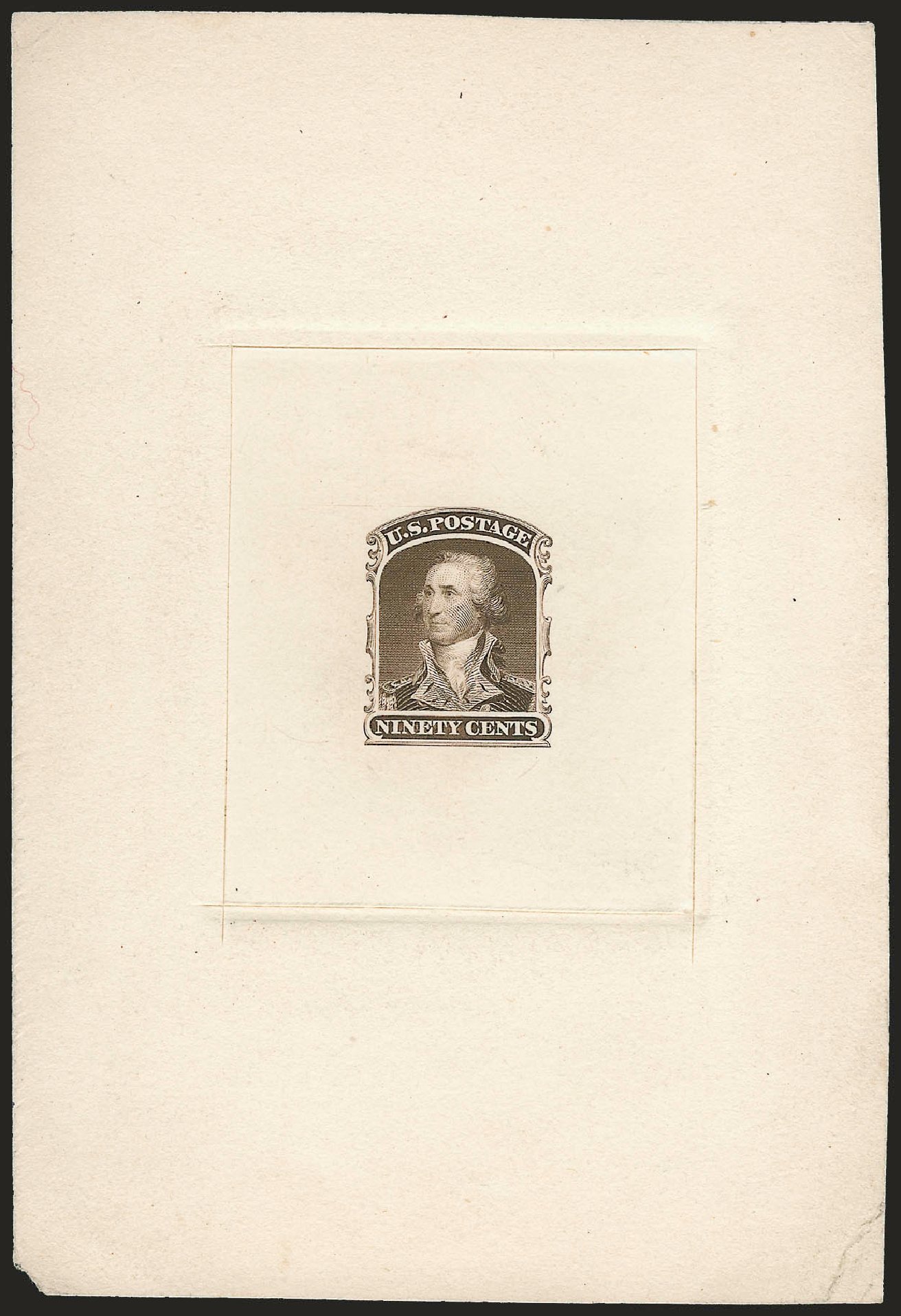 Prices of US Stamp Scott 39 - 1860 90c Washington. Robert Siegel Auction Galleries, Jun 2009, Sale 973, Lot 58